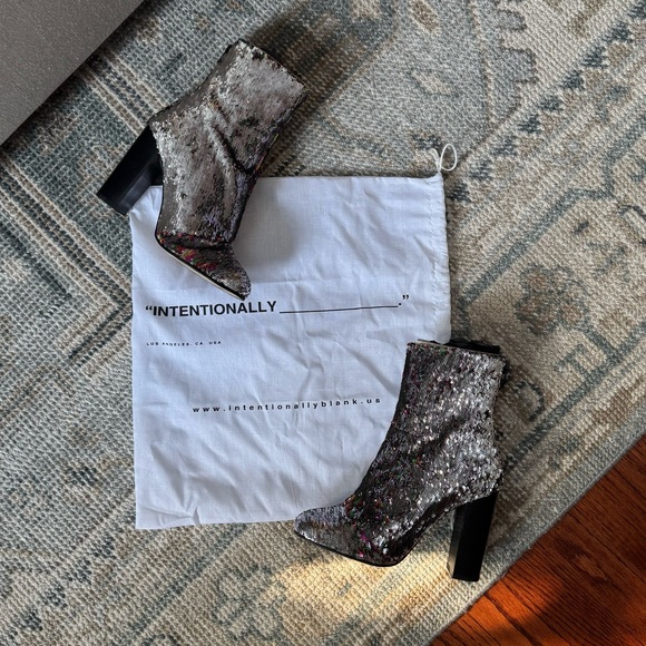 INTENTIONALLY BLANK Sequin Disco Boot - Picture 6 of 6